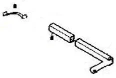 Dometic 3311770506 Awning Rafter Arm