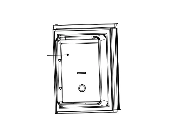 Norcold 634068 Refrigerator Door
