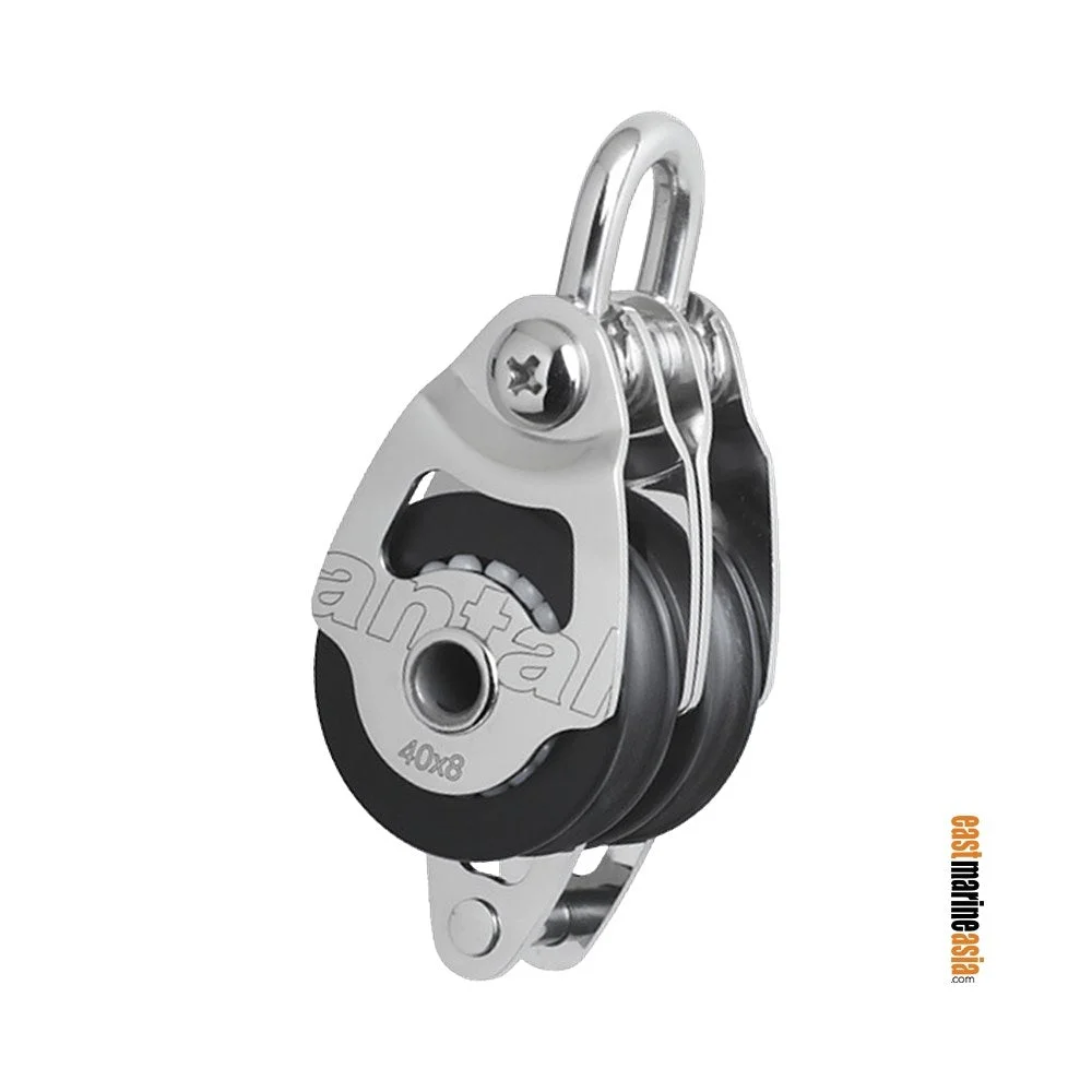 Antal Stainless Steel Mini Block 40x8 Series - Double Becket