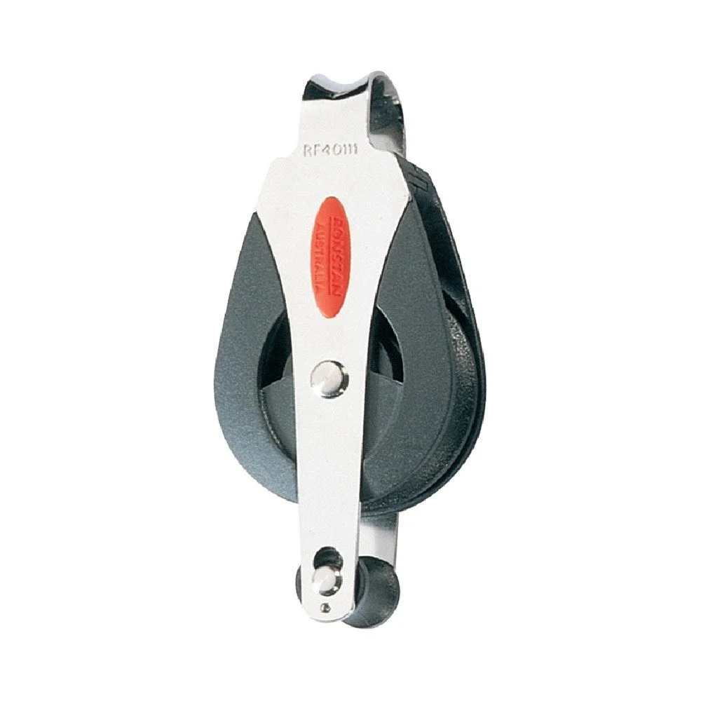 Ronstan Series 40 BB Single Utility Block - Becket, Loop Head