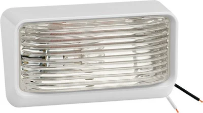 Fulton Products - Porch Light Clear #78 Wht Bs - 31-78-531