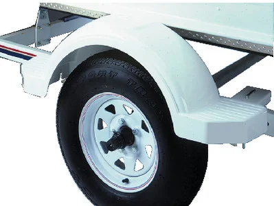 Fulton Products - Plastic Fender 14 Top White - 508574