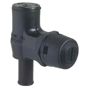 Attwood Marine 90 Deg Fl Tank Vent with Black Cap 1670-1