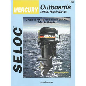 Seloc Publishing Manual Mercury 01-14 2.5-250Sp2 Stroke 1418