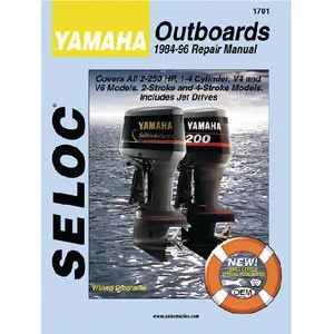 Seloc Publishing Manual Yamaha 97-09 2-250hp 2 Stroke 1703