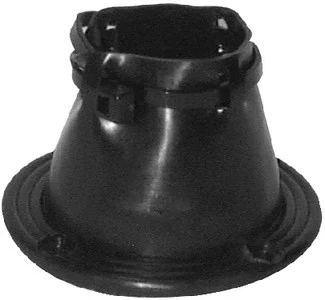 T-H Marine - 2in Cable Boot Black Bulk - CB2