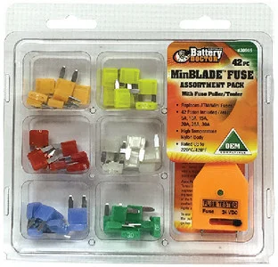 Wirthco - Fuse Kit Minblade W/puller 42/ - 30915