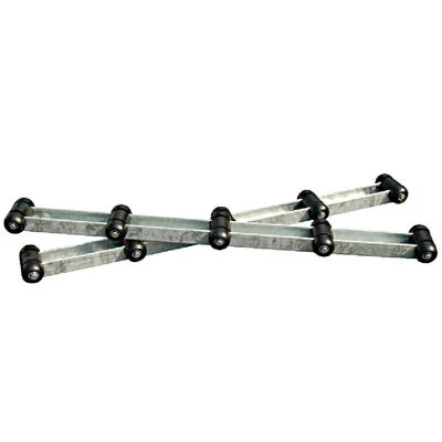 Tiedown Engineering Bunk Rollers 4' Galvanized 86117