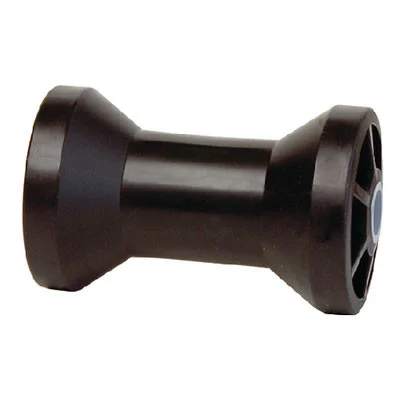 Tiedown Engineering Keel Roller 5" Spool Type Black 86408