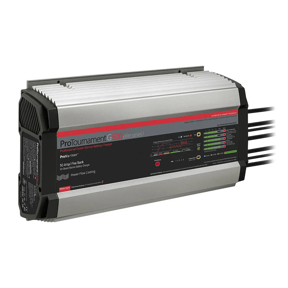 ProMariner ProTournamentelite 500 Battery Charger - 5 Bank - Global/CZone – Marine Engine Cooling Replacement Part