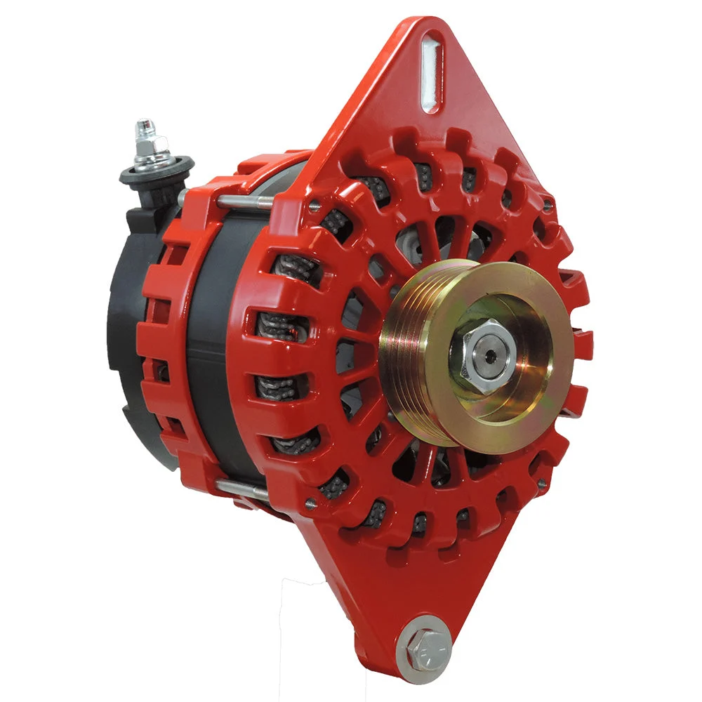 Balmar Sterndrive Alternator 250 AMP 12V 1-2" Single Foot Spindle Mount K6 Pulley – Marine Boat Replacement Part
