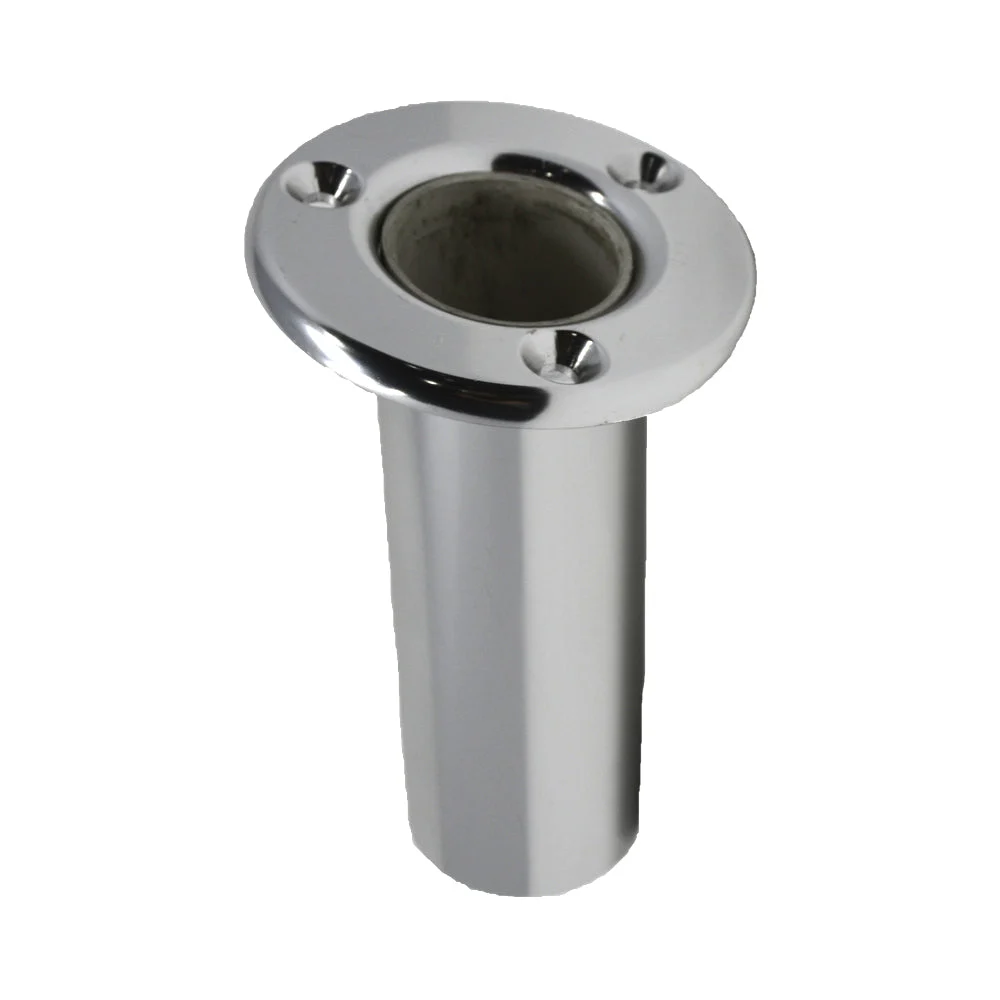 TACO Marine TACO Flush Mount Rod Holder 10° - Deluxe Anodized Finish