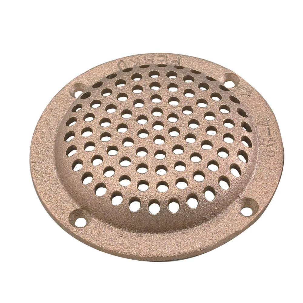 Perko 6" Round Bronze Strainer MADE IN THE USA – Boat Pump & Plumbing Part