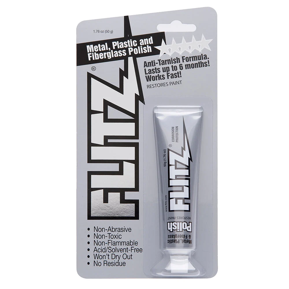 Flitz Polish - Paste - 1.76oz Tube - 6-Pack – Marine Boat Replacement Part