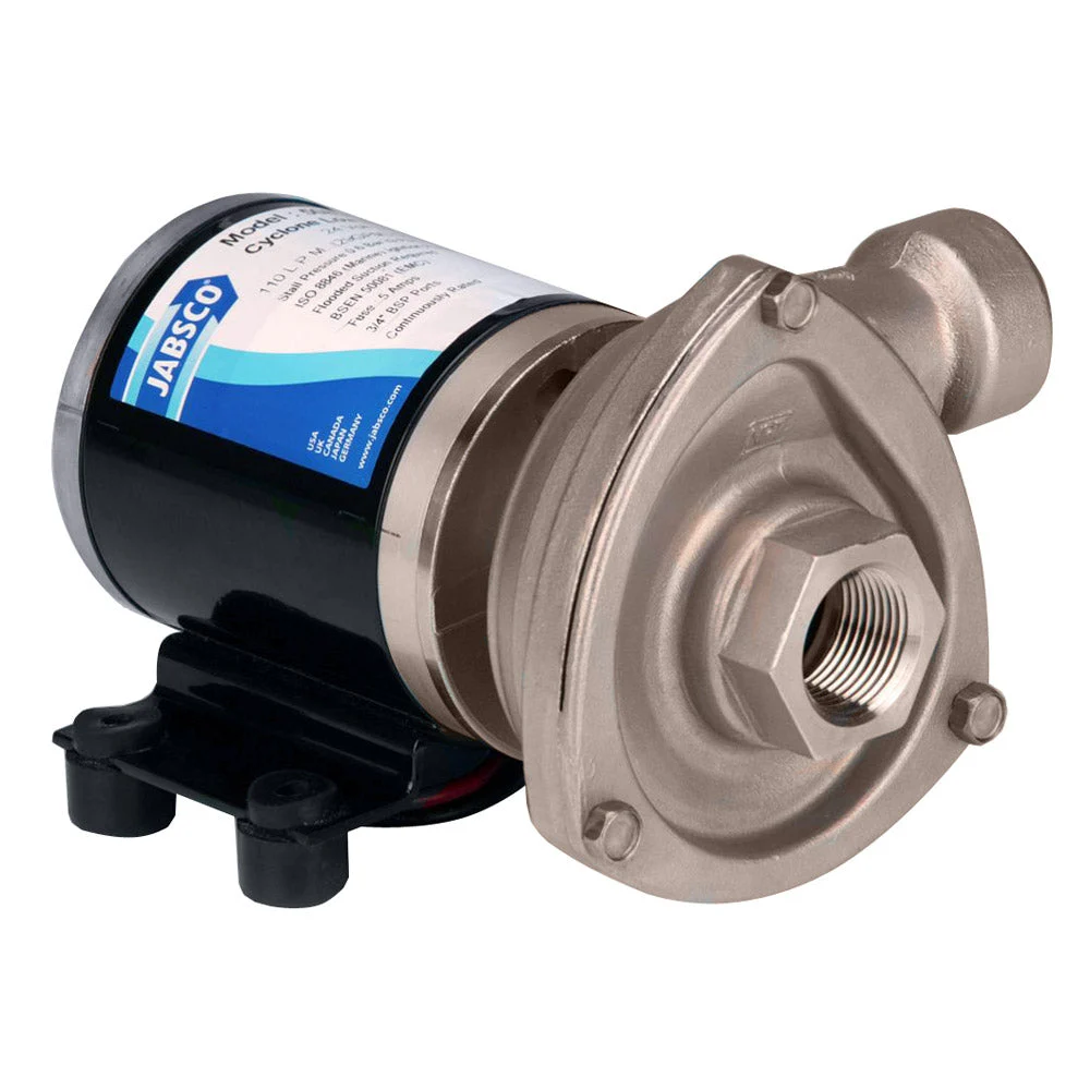 Jabsco Low Pressure Cyclon Centrifugal Pump - 12V – Marine Engine Cooling Replacement Part