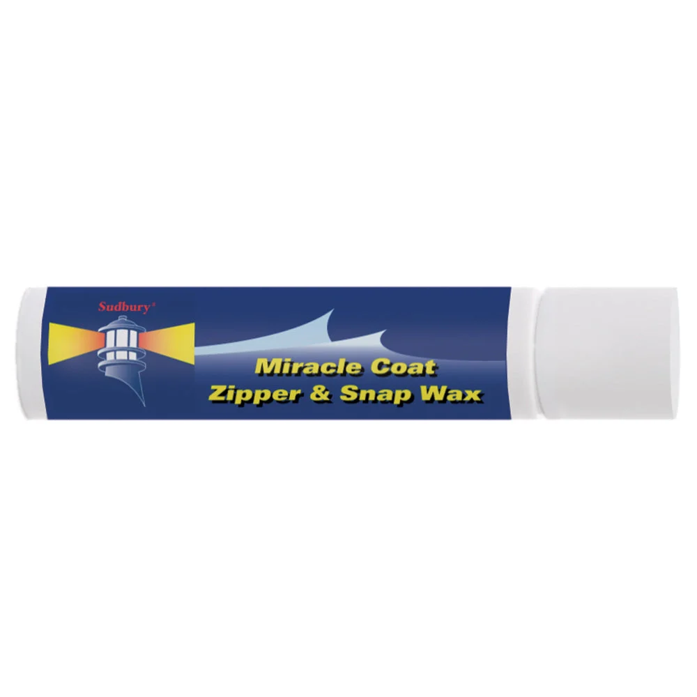 Sudbury Miracle Coat Zipper & Snap Wax – Marine Boat Replacement Part