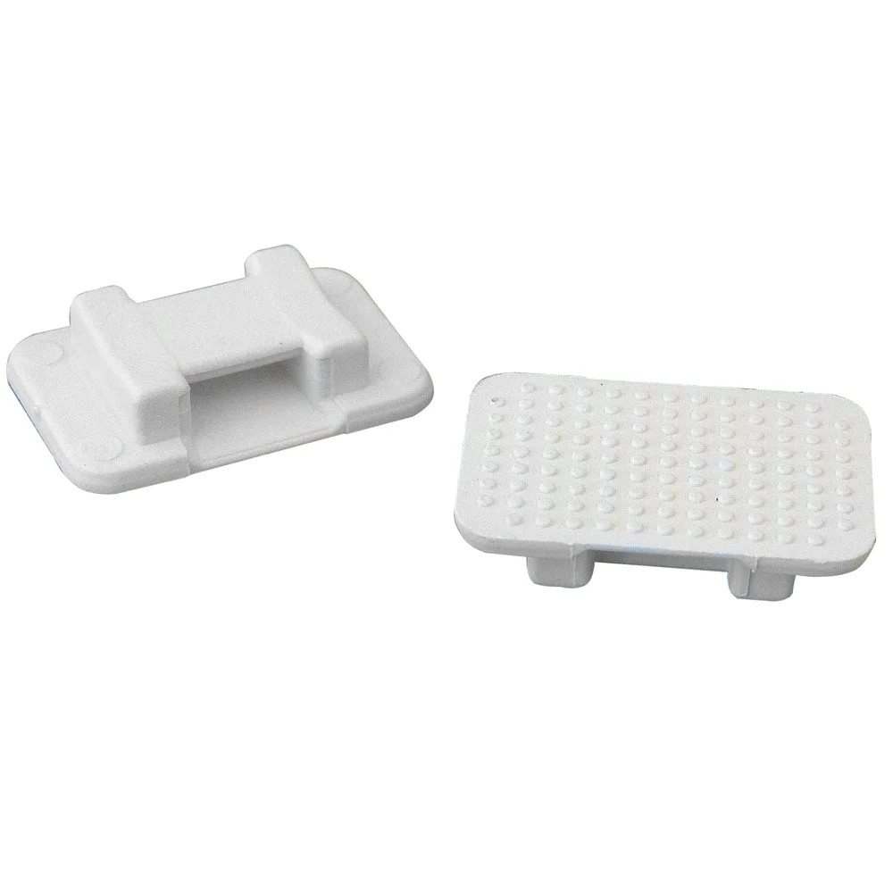 Weld Mount AT-5 Large White Nylon Wire Tie Mount - Qty. 100 – Marine Electrical Replacement Part