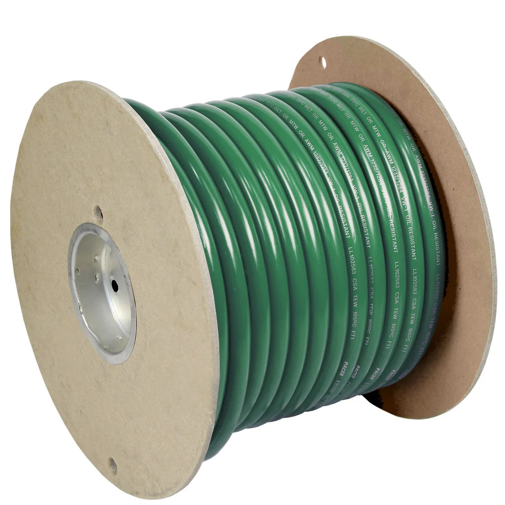 Pacer Green 6 AWG Battery Cable - 100' – Marine Electrical Replacement Part
