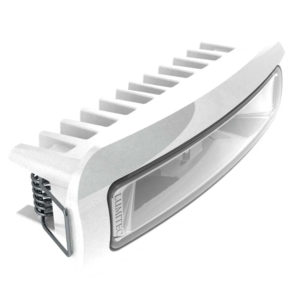 Lumitec Capri3 Spreader Light - White Non-Dimming - White Housing – Marine Boat Replacement Part