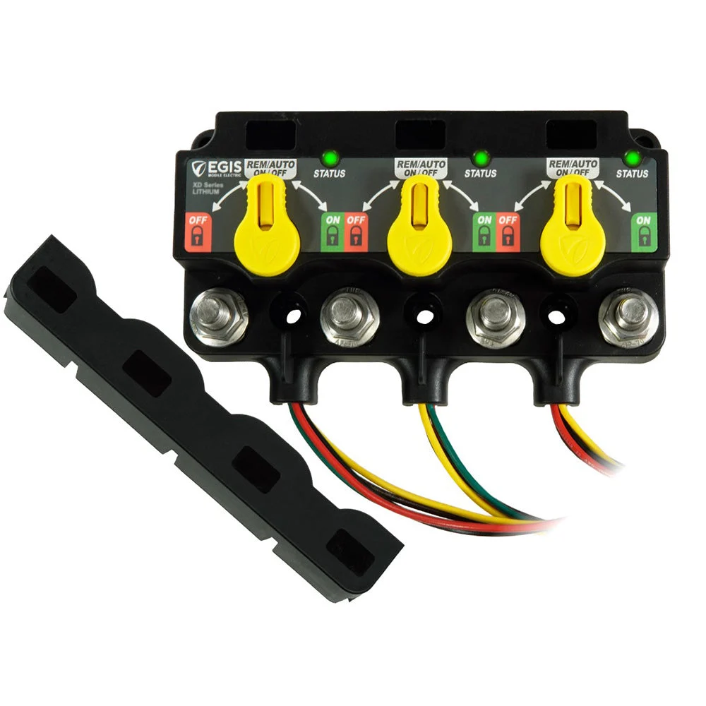 Egis Mobile Electric Egis Triple XD Flex Relay w/Knobs – Marine Electrical Replacement Part