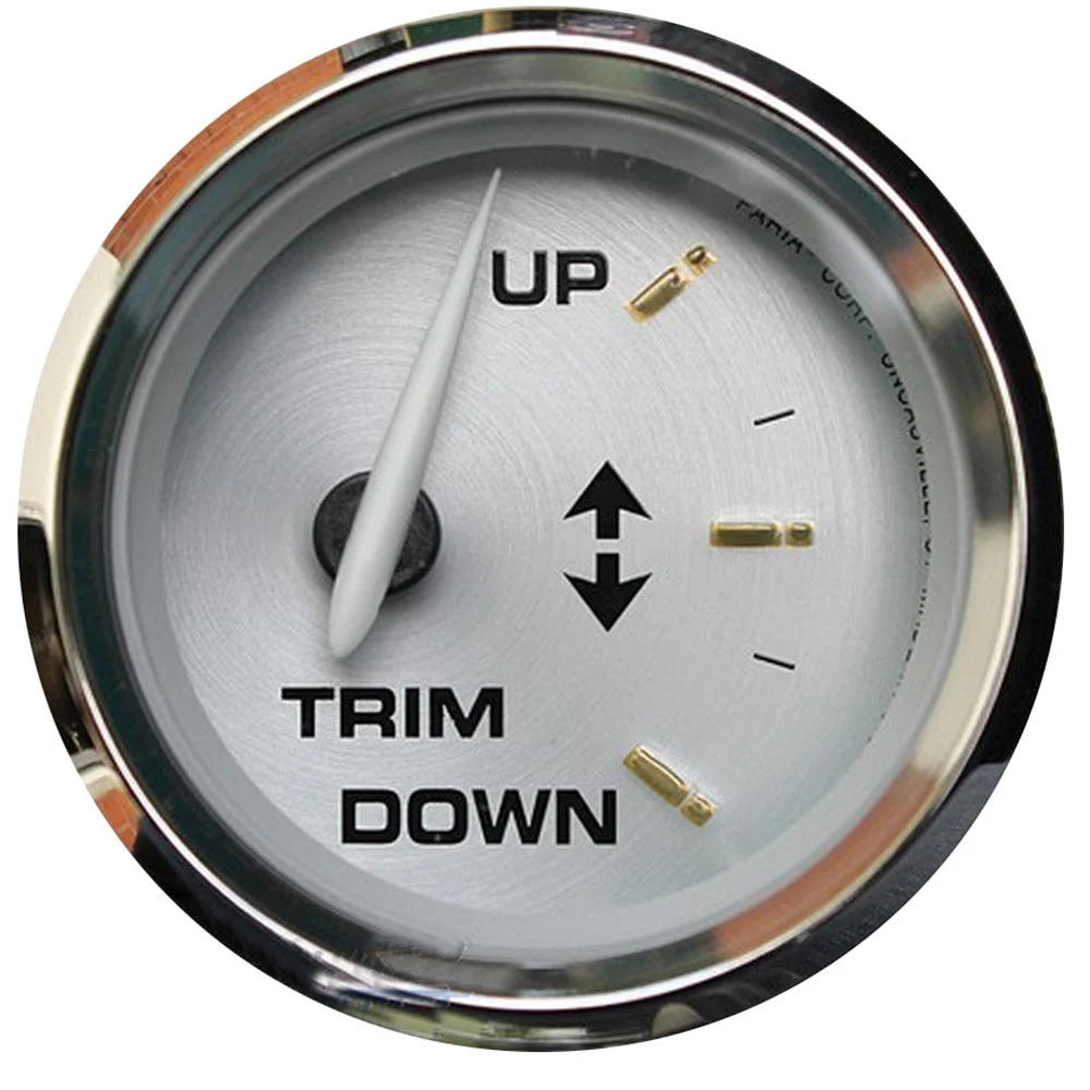 Faria Beede Instruments Sterndrive Faria Kronos 2" Trim Gauge (Mercury / Mariner / Mercruiser / Volvo DP / Yamaha-2001 and newer)