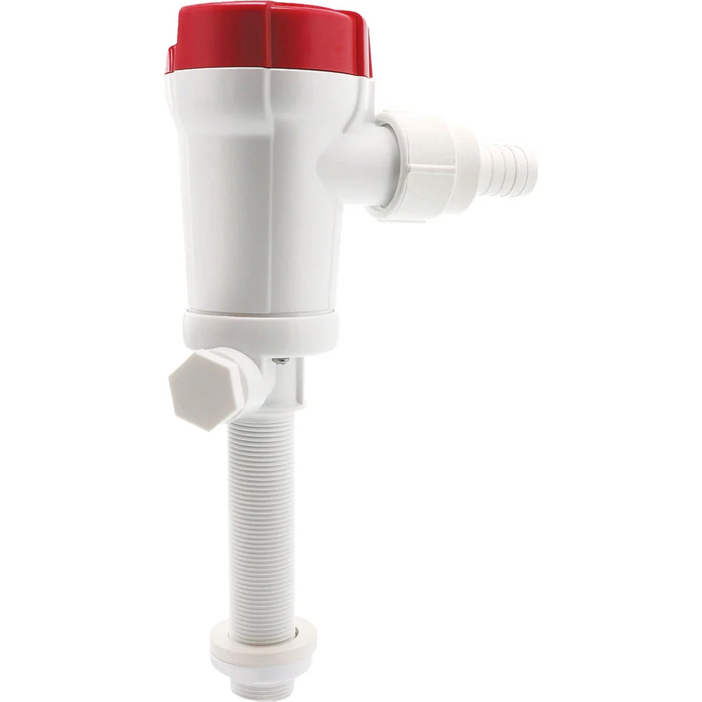 Rule 800 GPH Livewell Pump Straight Thru-Hull Inlet – Marine Engine Cooling Replacement Part