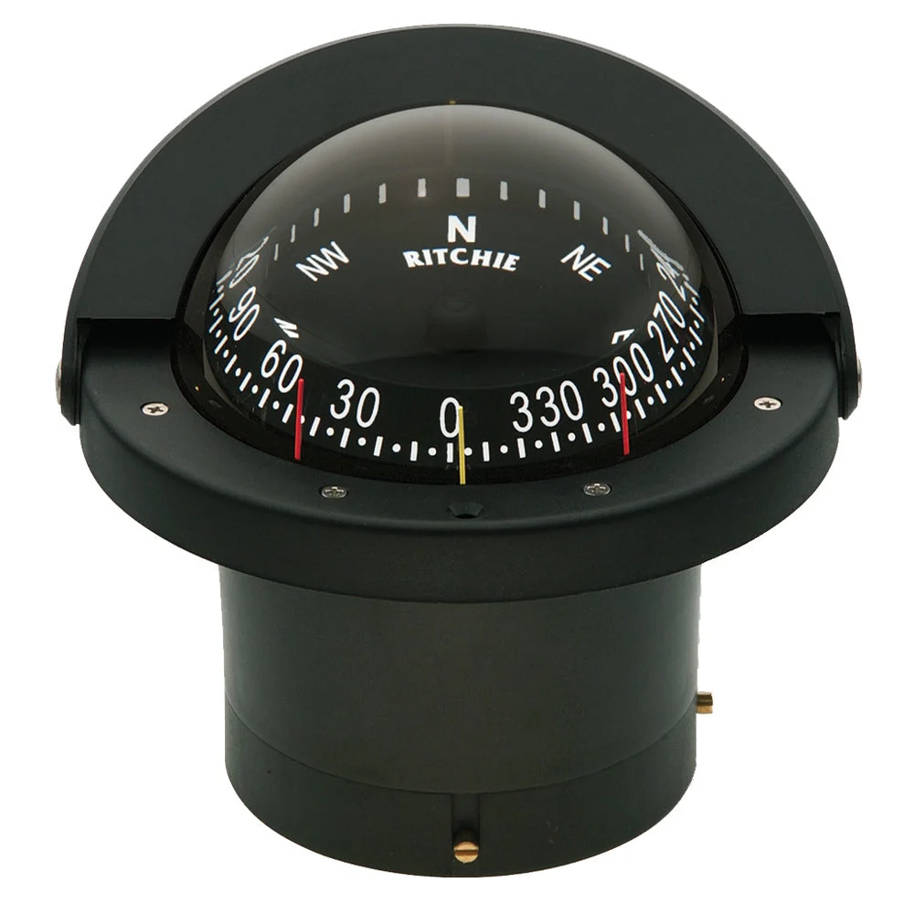 Ritchie FN-203 Navigator Compass - Flush Mount - Black – Marine Boat Replacement Part