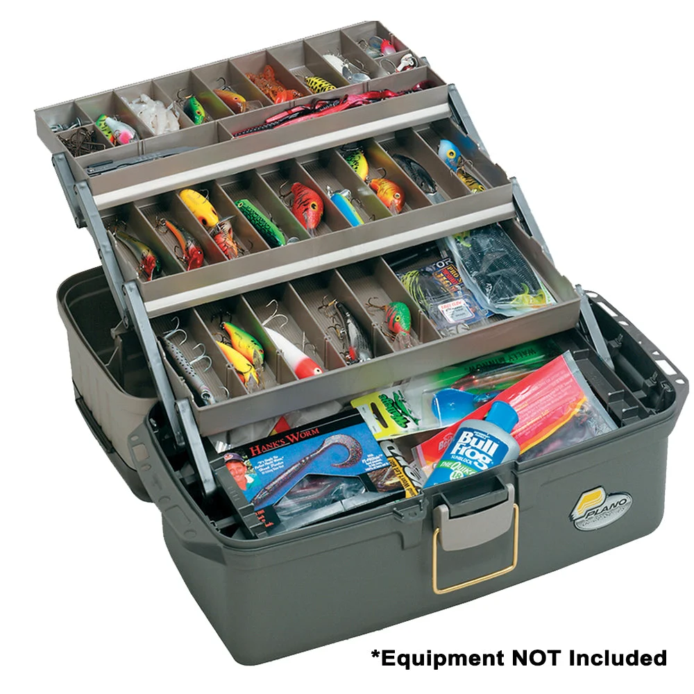 Plano Guide Series™ Tray Tackle Box - Graphite/Sandstone – Marine Boat Replacement Part