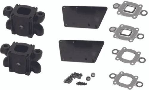 OEM MerCruiser V6/V8 Dry Joint 4.7" Exhaust Riser/Spacer Kit 866208A02