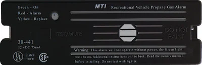 MTI Industries - Alarm-12v Surface Mnt Lp Black - 30-441-P-BL