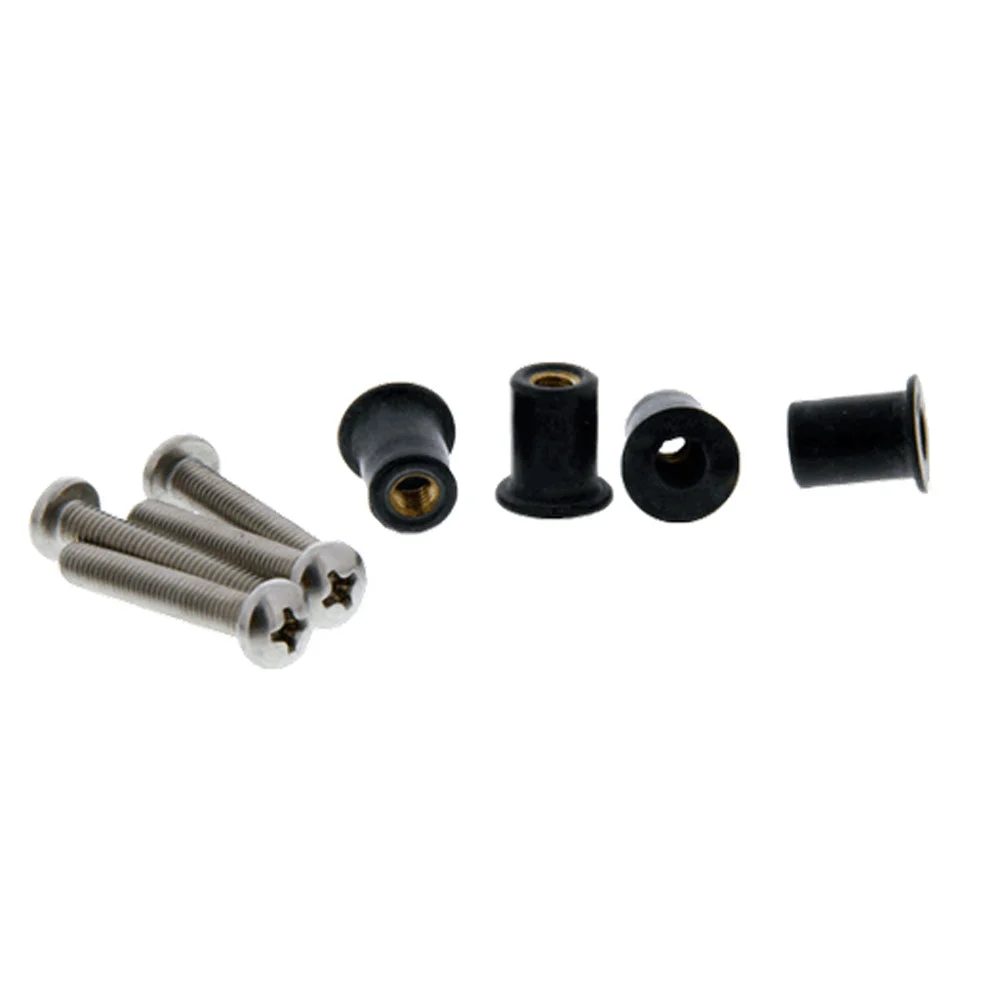 Scotty 133-4 Well Nut Mounting Kit - 4 Pack – Marine Boat Replacement Part
