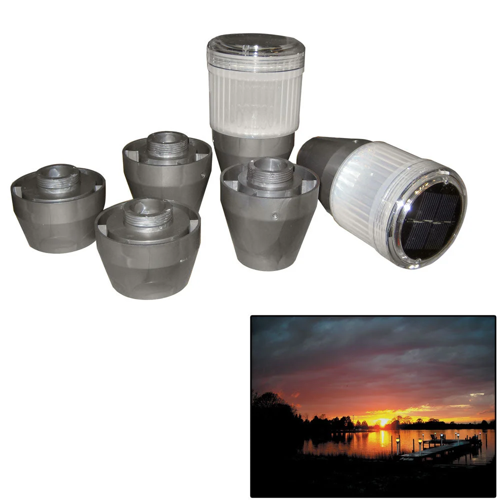 Dock Edge Postlite Solar LED Post Light 2pk – Marine Boat Replacement Part