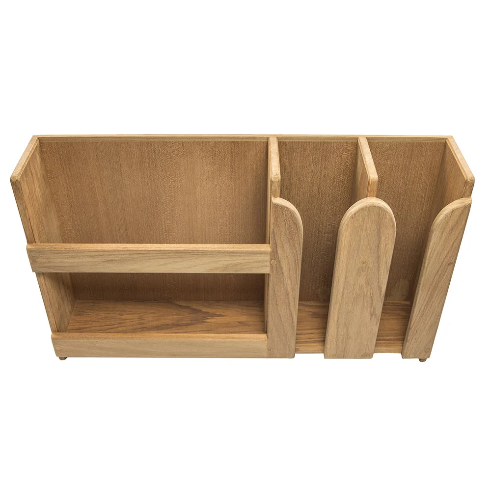 Whitecap Teak Dish/Cup Holder – Marine Boat Replacement Part
