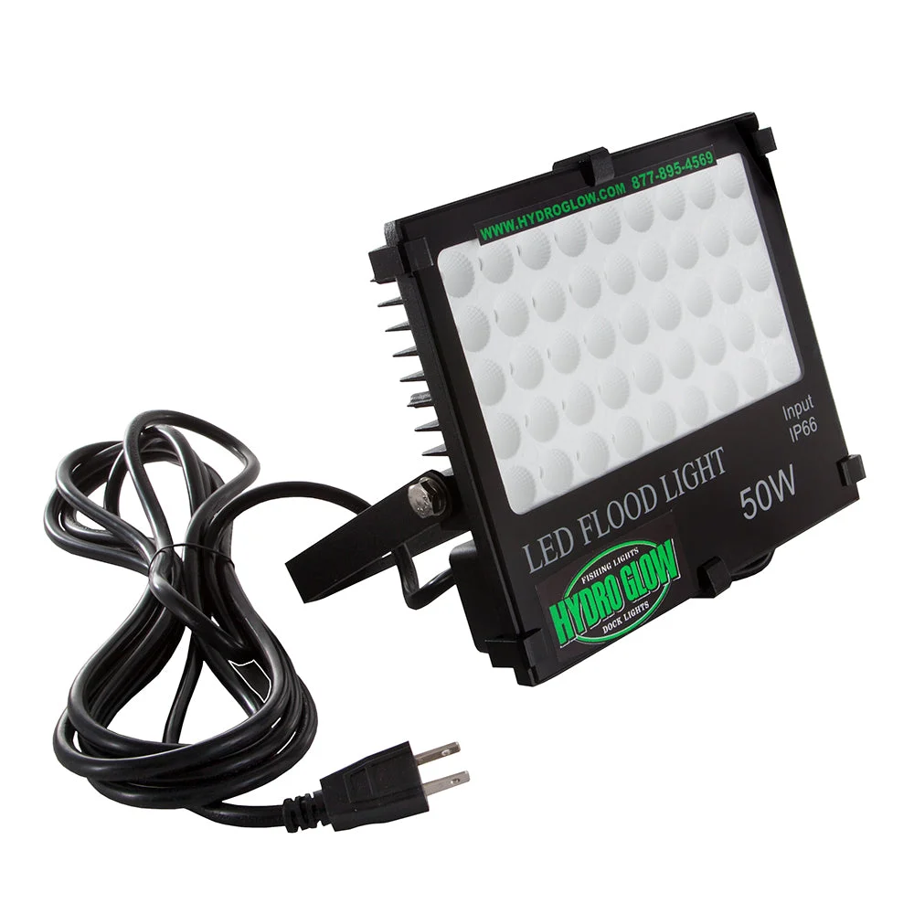 Hydro Glow FL50 50W/120VAC Flood Light - Green – Marine Boat Replacement Part