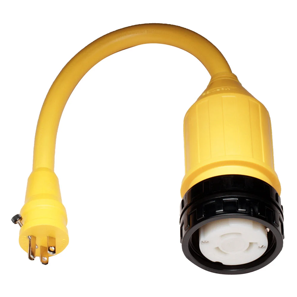 Marinco 115A Pigtail Adapter - 50A Female to 15A Male – Marine Boat Replacement Part