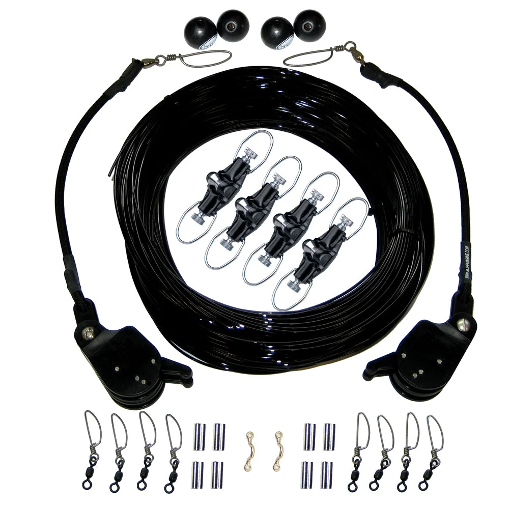 Rupp Marine Rupp Double Rigging Kit w/Lok-Ups & Nok-Outs - 260' Black Mono