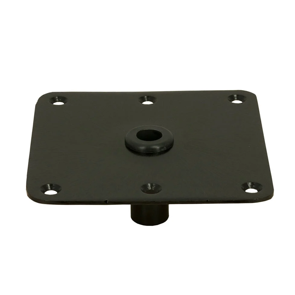Springfield Marine Springfield KingPin™ Standard Square Steel Base w/Stain E-Coat - 7"x7"