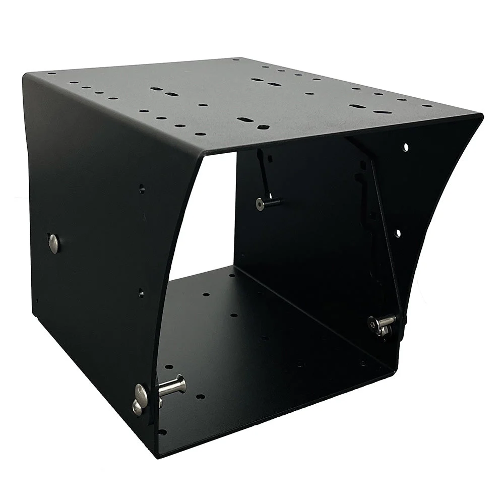 Shark Seating Shark A3 Plinth Black Alloy 285-430mm Added Height – Marine Boat Replacement Part