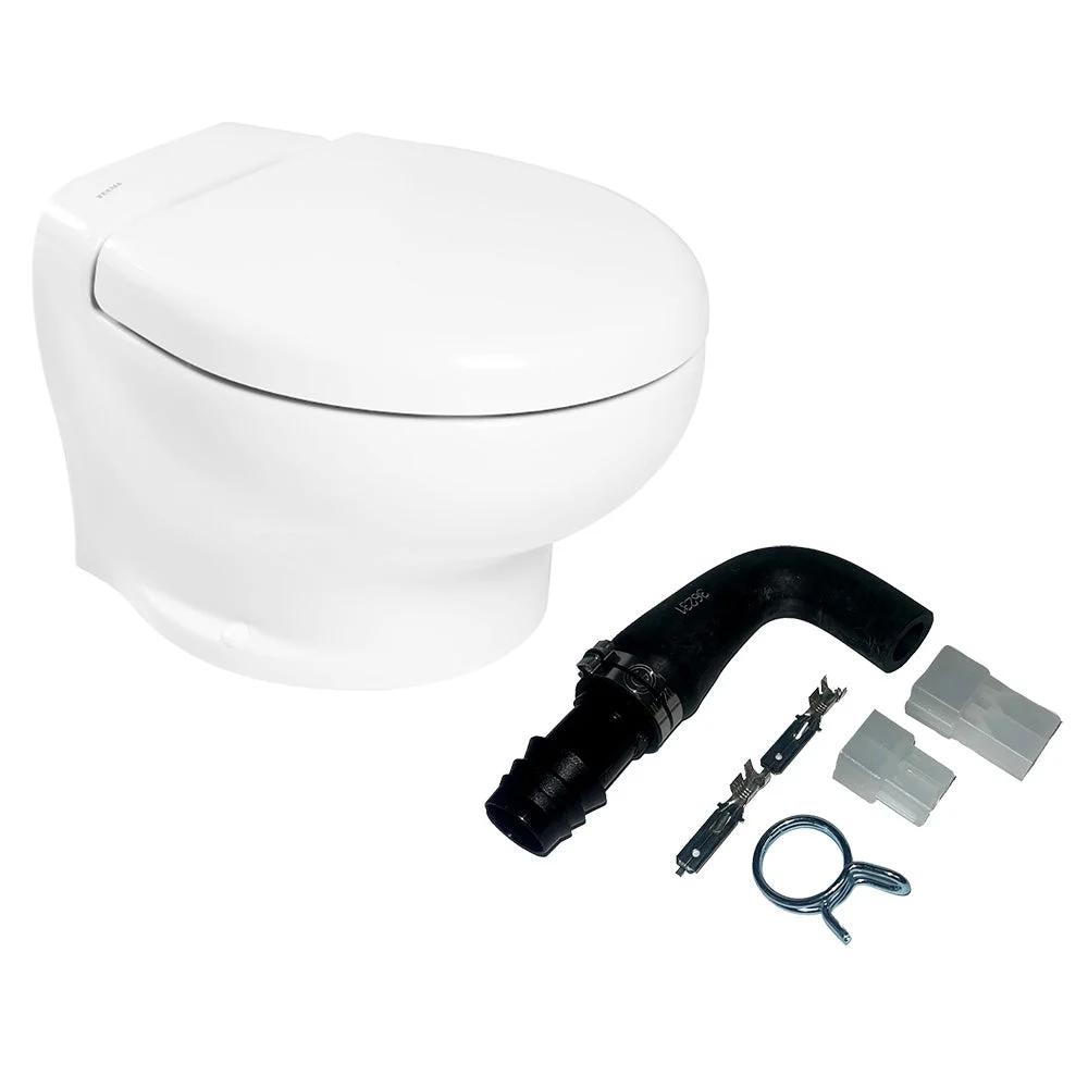 Thetford Marine Thetford Nano Touch Compact Toilet Raw Water Kit (No Inlet Pump) - 12V