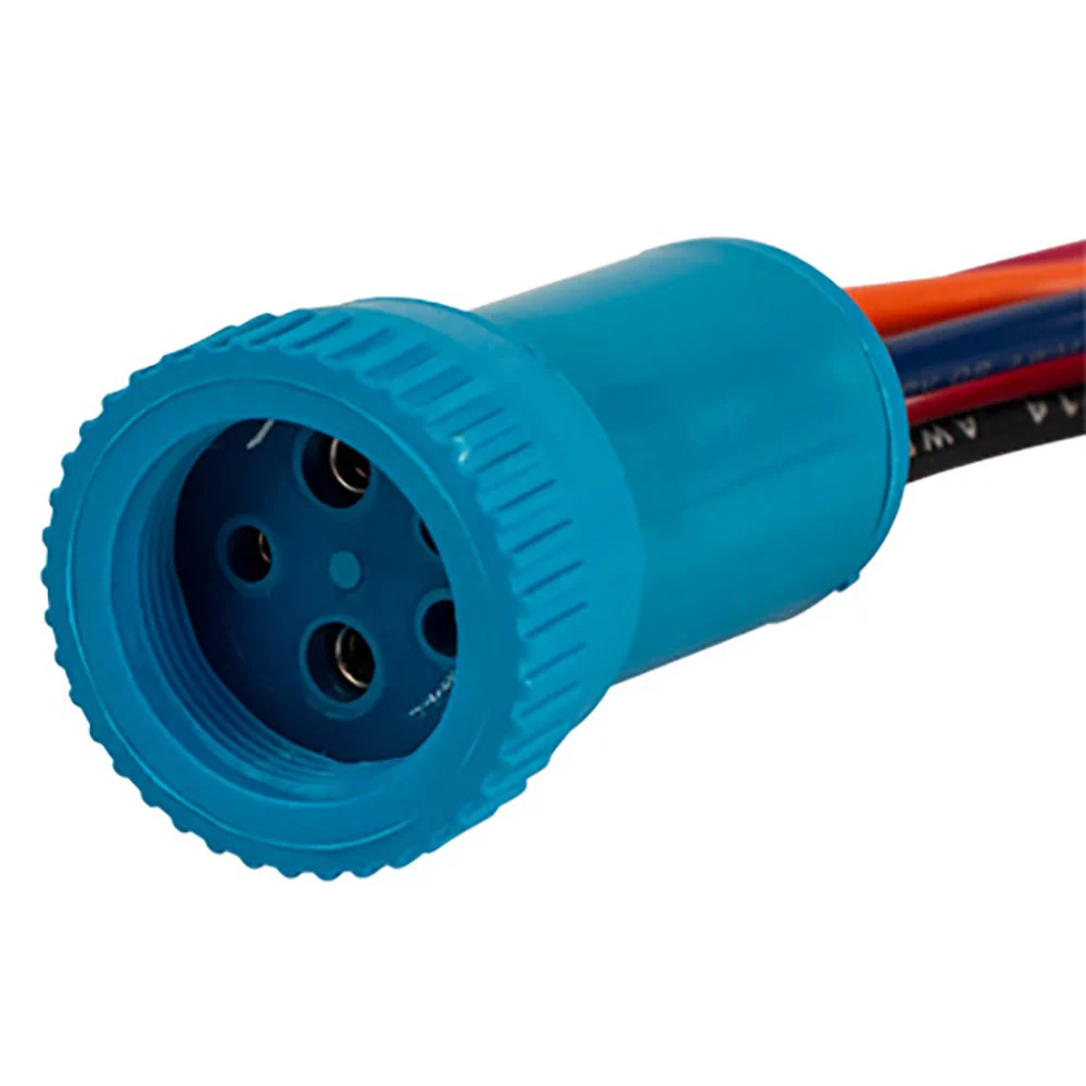 Bluewater 19mm Electronic Deutsch Connector w/5-Wire Pigtal - Nav/Anchor - 4' Lead – Marine Boat Replacement Part