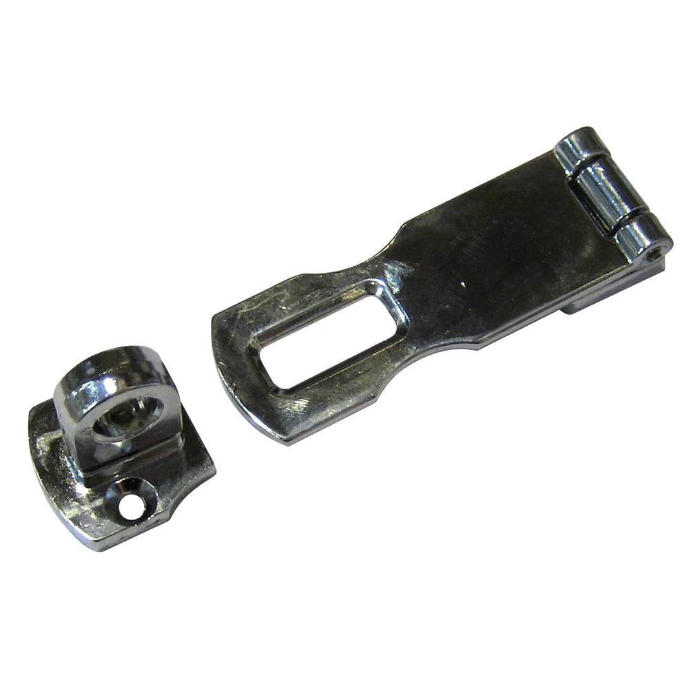 Perko Swivel Eye Hasp - 3" - Chrome Plated Zinc – Marine Boat Replacement Part