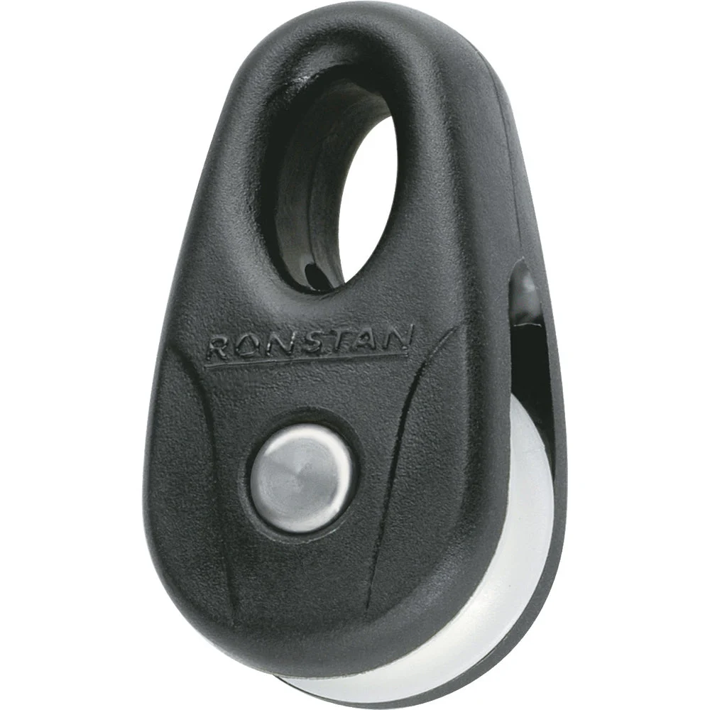Ronstan Kite Block - Black w/White Sheave (Pair) – Marine Boat Replacement Part