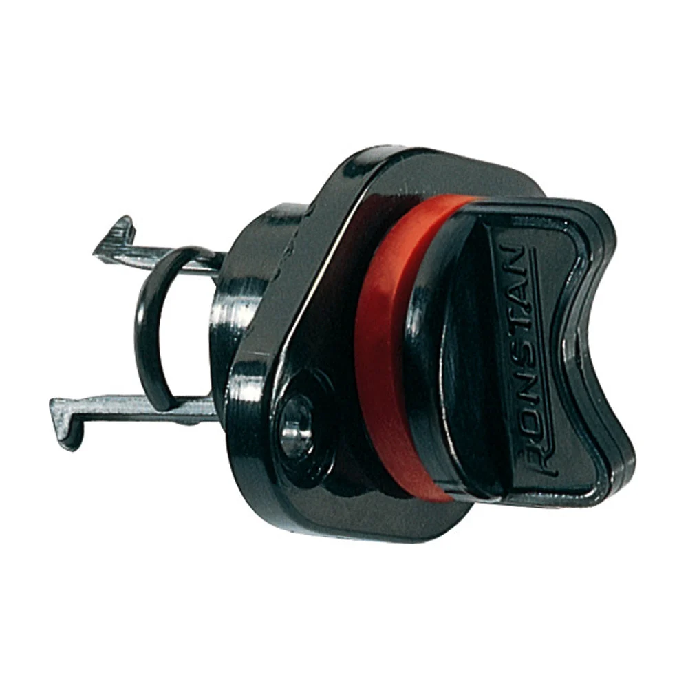 Ronstan Drain Plug & Housing - Coarse Thread - Black Nylon – Marine Boat Replacement Part