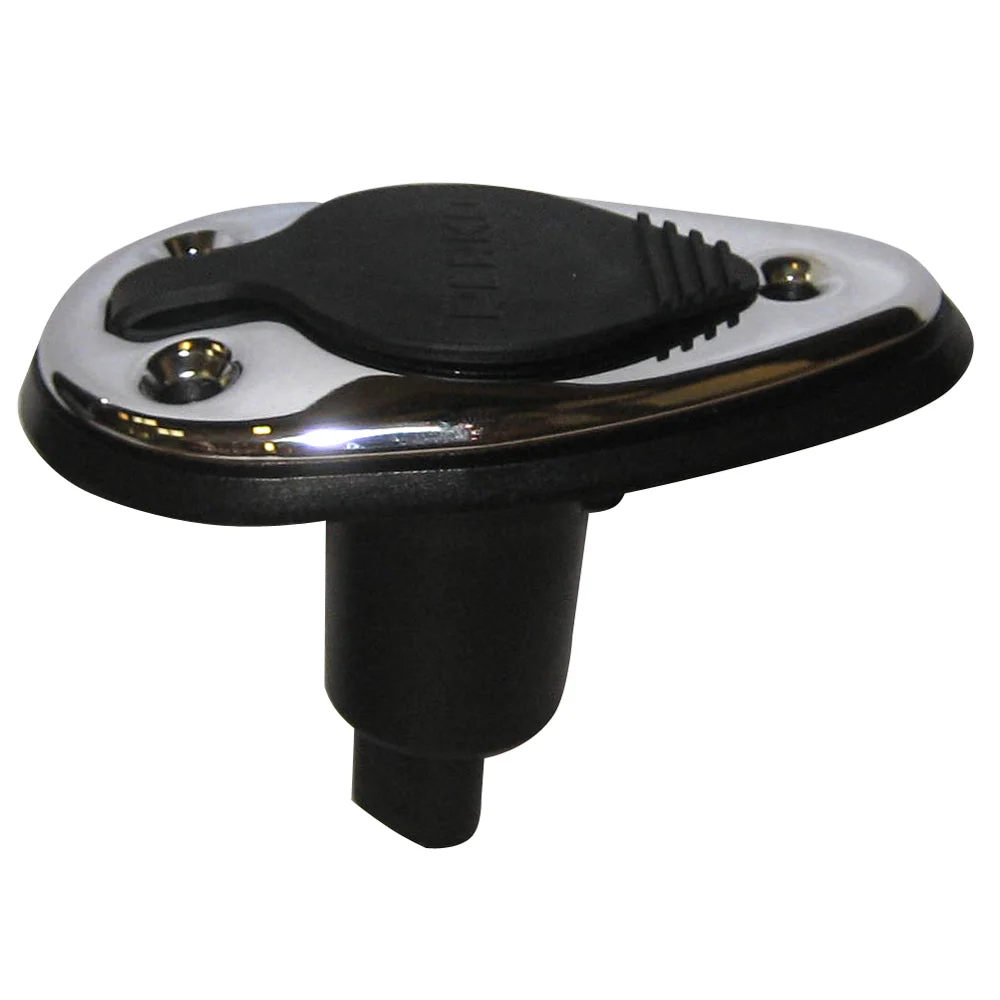 Perko Threaded Collar Pole Light Mounting Base - 2 Pin - Stainless Steel – Marine Boat Replacement Part