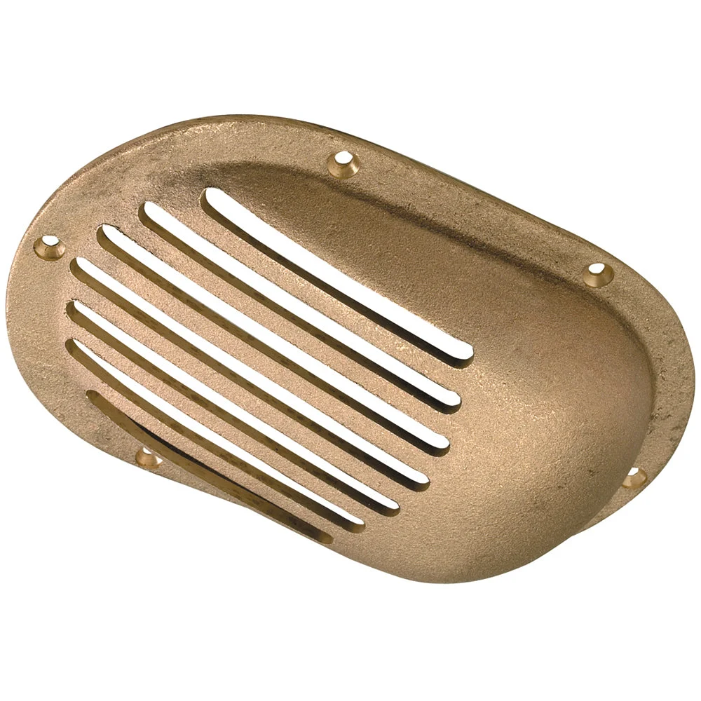 Perko 3-1/2" x 2-1/2" Scoop Strainer Bronze MADE IN THE USA – Boat Pump & Plumbing Part