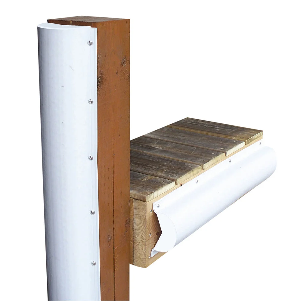 Dock Edge Piling Bumper - One End Capped - 6' - White – Marine Boat Replacement Part