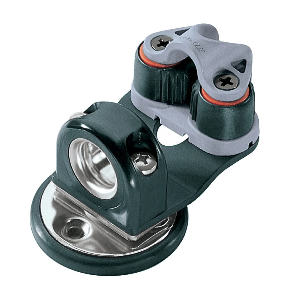 Ronstan Swivel Dead Eye & Cleat Fairlead - 3-12mm (1/8 - 1/2") Rope – Marine Boat Replacement Part