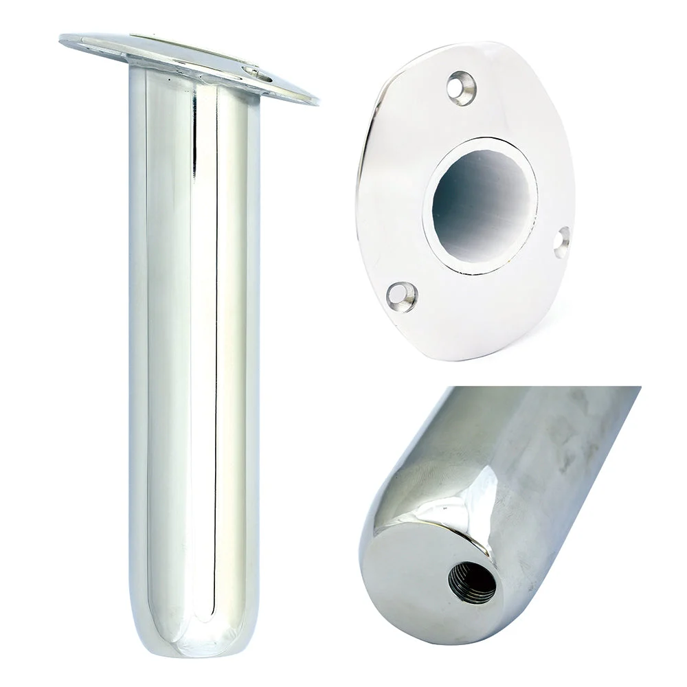 Tigress Oval Head Closed Base Rod Holder - 30° - 9" – Boat Pump & Plumbing Part