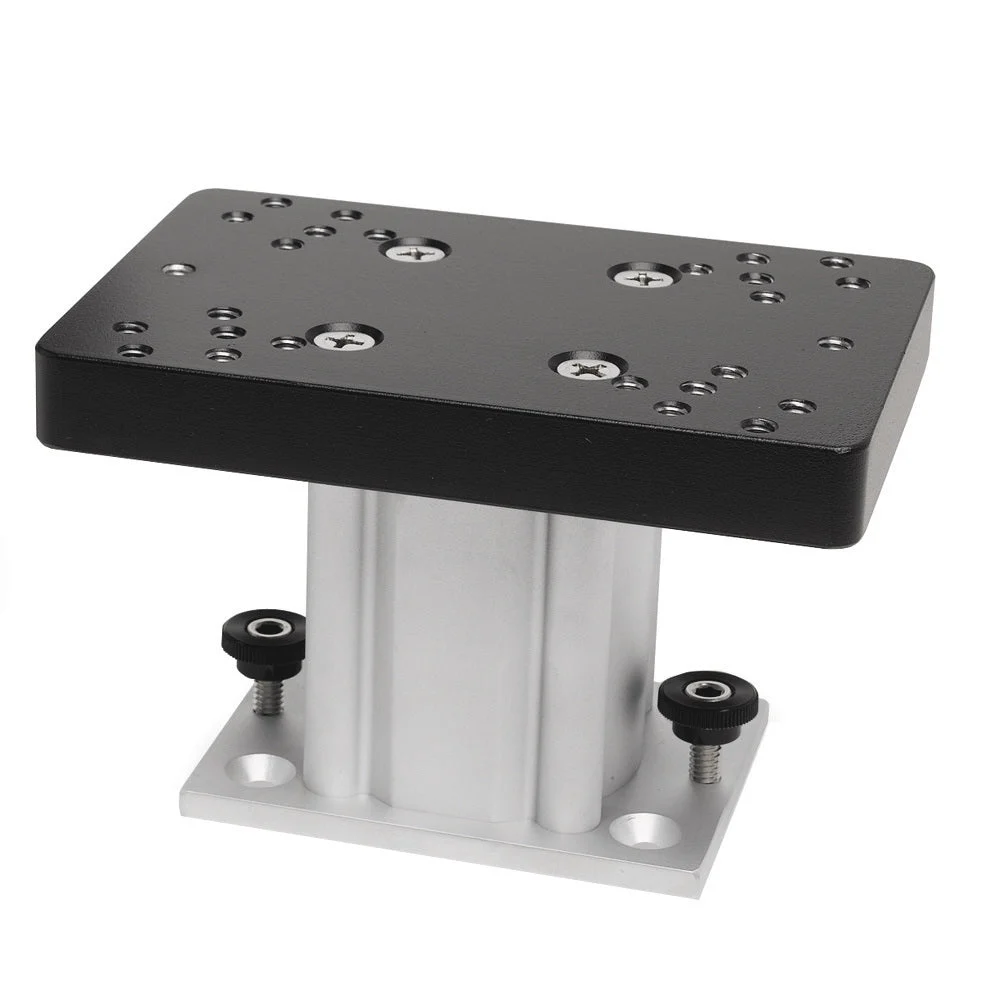 Cannon Aluminum Fixed Base Downrigger Pedestal - 4" – Marine Boat Replacement Part