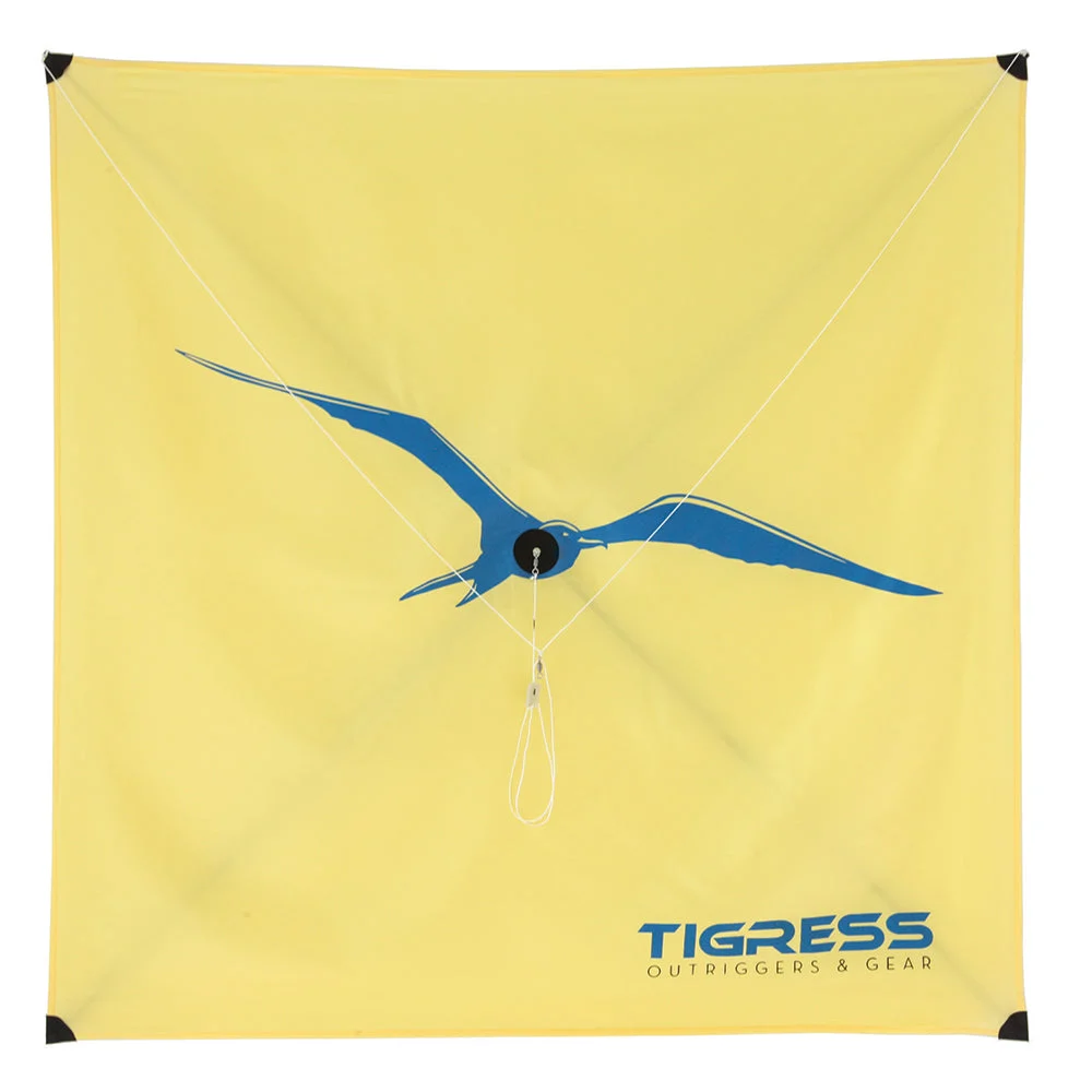 Tigress All Purpose Kite - Yellow – Marine Boat Replacement Part